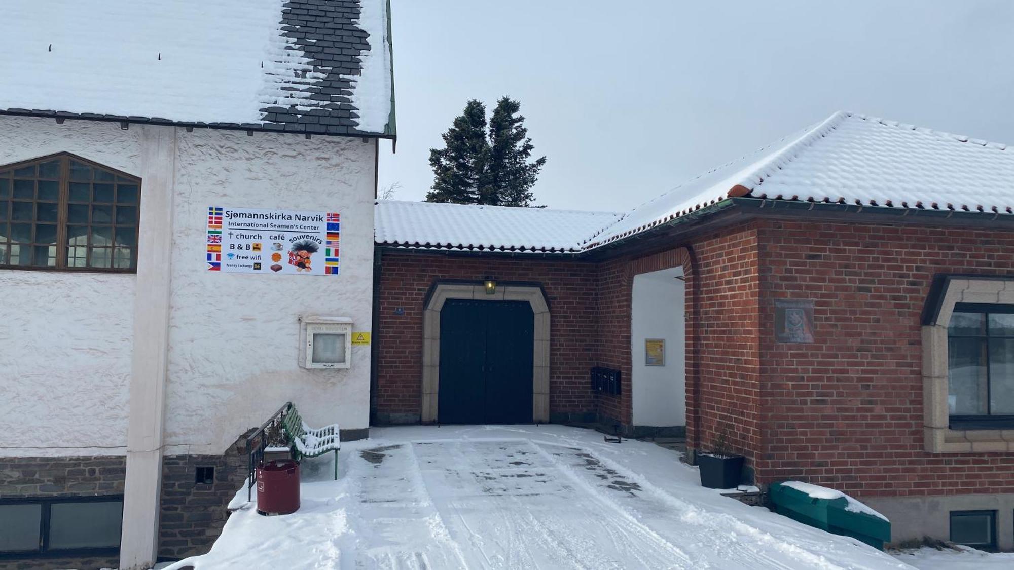 Sjomannskirken Нарвик Экстерьер фото